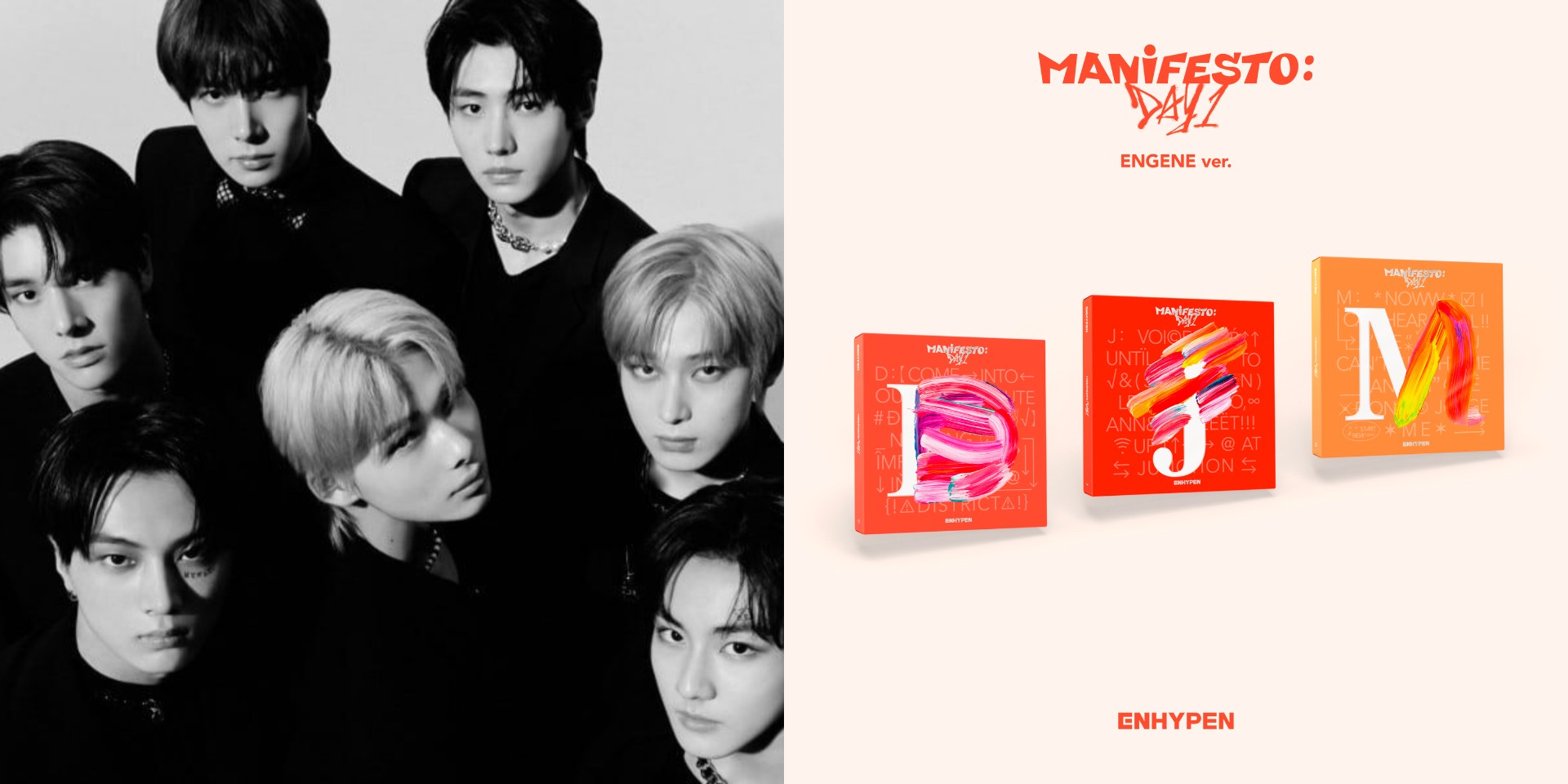 ENHYPEN Announce Third Mini Album 'Manifesto : Day 1